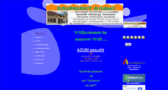 Desktop Screenshot of baumarkt-altdorf.de